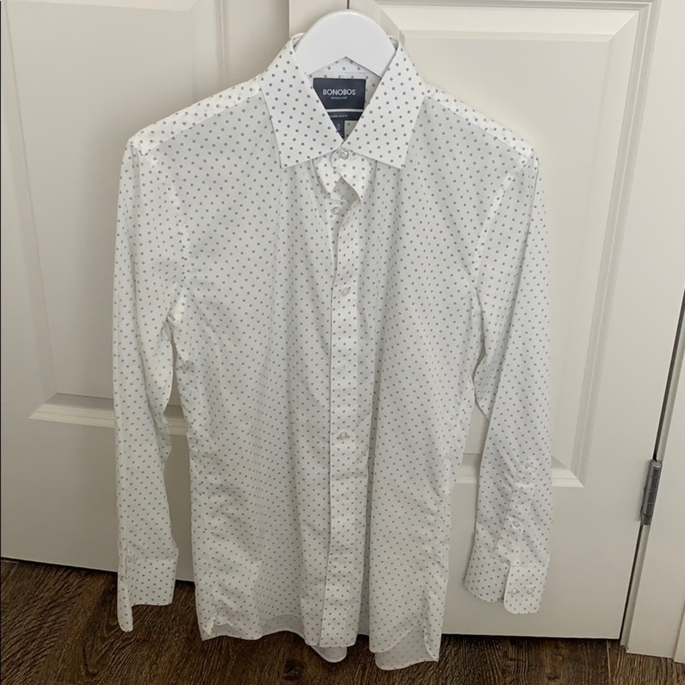 Mens Bonobos Wrinkle Free Button Down